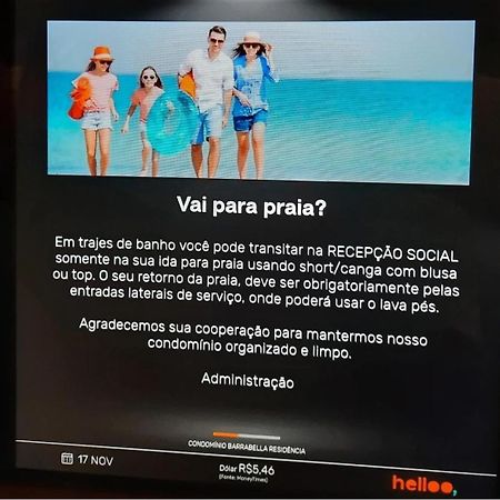 Lindo Apto No Barrabela, Todo Equipado, Com Arcondicionados Split Novos No Quarto E Na Sala, Limpissimo, Cheiroso, Novinho, Condominio Em Frente A Praia, Com Piscina Aquecida, Sauna, Quadra, Academia, Lavanderia, Salao De Beleza, Restaurantes, Mercad Rio de Janeiro Exteriör bild